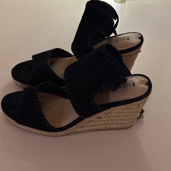 Via Spiga black suede sandals - Picture 3 of 6